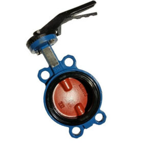 Затвор дисковый поворотный VPI4448-02EP Ду 150 Ру16 межфланцевый Tecofi